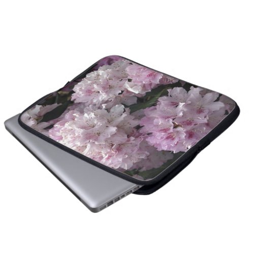 Pink Azaleas Rhododendron Garden Flowers Laptop Sleeve