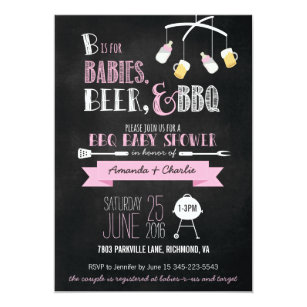 Cookout Baby Shower Invitations Zazzle Cookout Baby Shower Invitations Zazzle