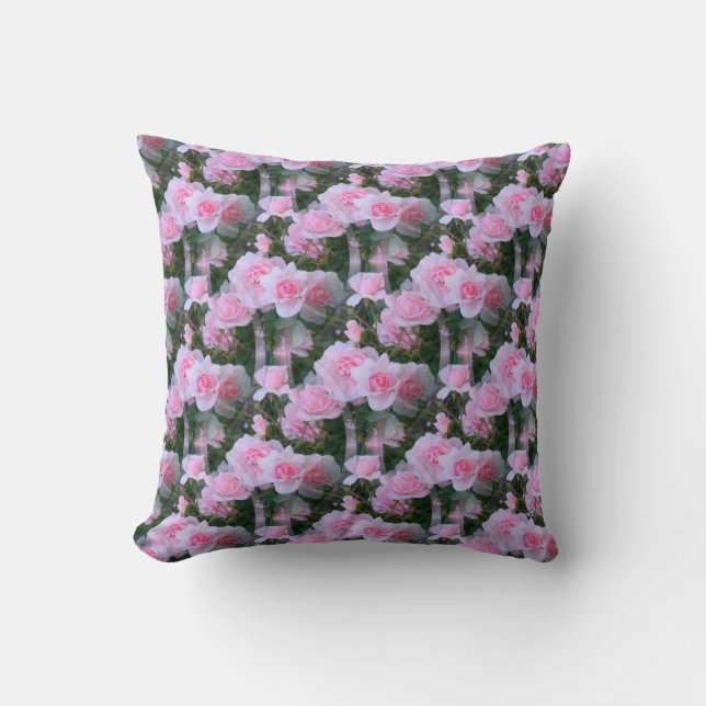 Pink Babies..... Throw Pillow (Front)