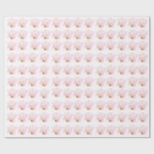 Pink Baby Animal Safari Soaring High Wrapping Paper