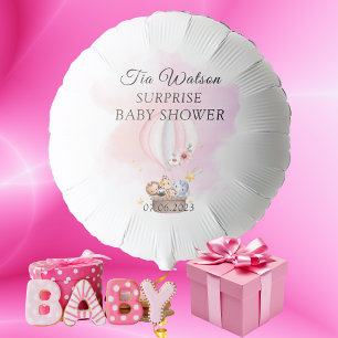  Pink Baby Animals Safari In a Hot Air Balloon