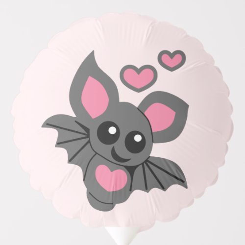 Pink Baby Bat Balloon