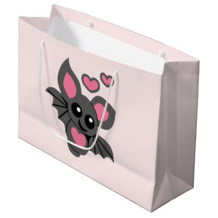 Pink Baby Bat Large Gift Bag