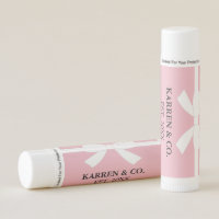 Pink Baby Bridal Birthday Shower Tiara Party Lip Balm