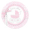 Pink Baby Carriage & Winter Snowflake Thank You