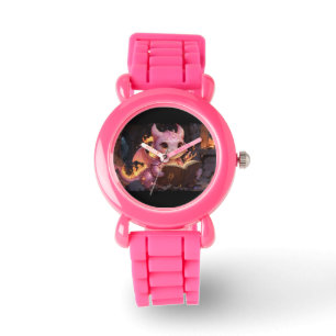 Pink Baby Dragon Reads a Book Watch