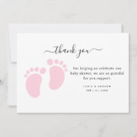 Pink Baby Feet Baby Shower Party, Girl Baby Shower
