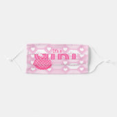 Pink Baby Girl Face Mask (Front, Folded)