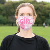 Pink Baby Girl Face Mask (Outside)