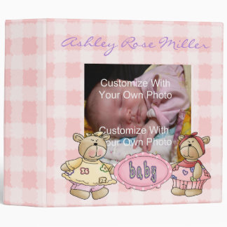 Pink Baby Girl Photo Binder Album