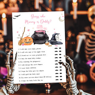 Pink Baby is Brewing Guess who Mommy or Daddy Game