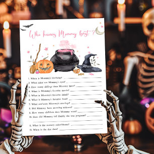 Pink Baby is Brewing Who knows Mommy Best Game