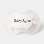 Pink Baby Love Baby Pacifier at Zazzle