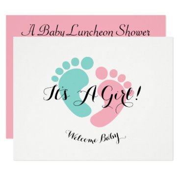 Pink Baby Reveal Baby Shower Invitation Pink Baby Reveal Baby Shower Invitation
