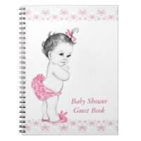 Pink Baby Shower Guest Book