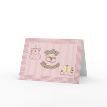 Pink Baby Shower Invitation