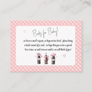 Pink Baby Soda Ready to POP Books for Baby Enclosure Card