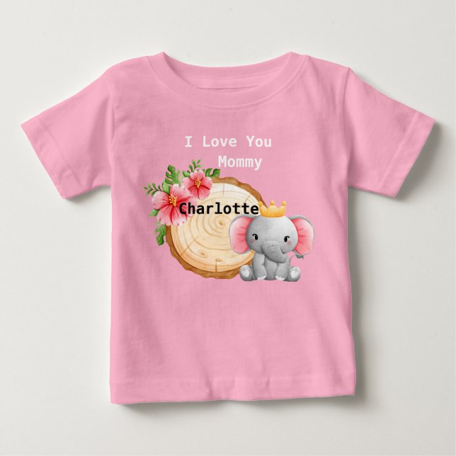 Pink Baby T-Shirt (Front)