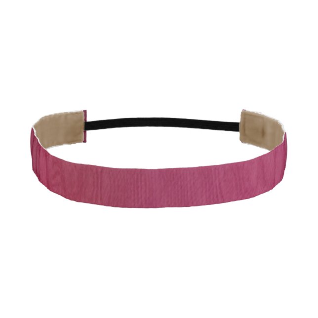 Pink Background Athletic Headband (Front)