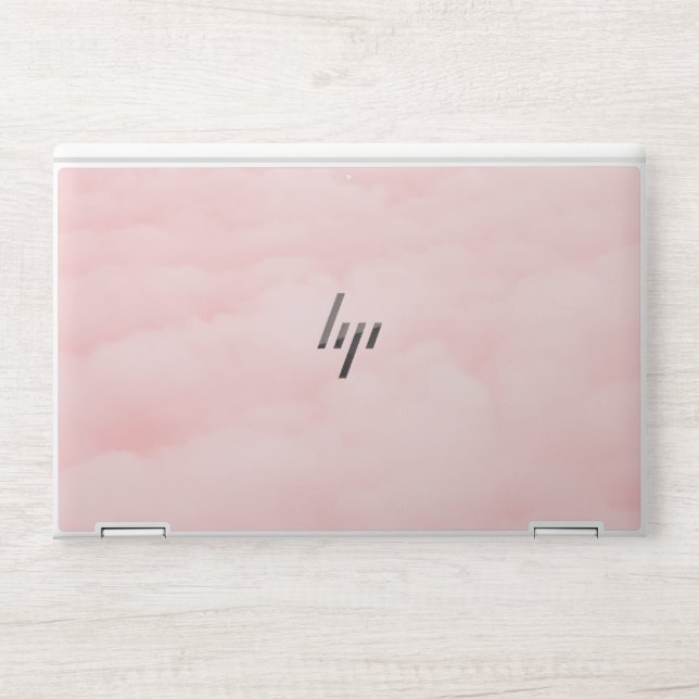 pink background HP EliteBook X360 1030 G3/G4 Laptop Skin (Front)