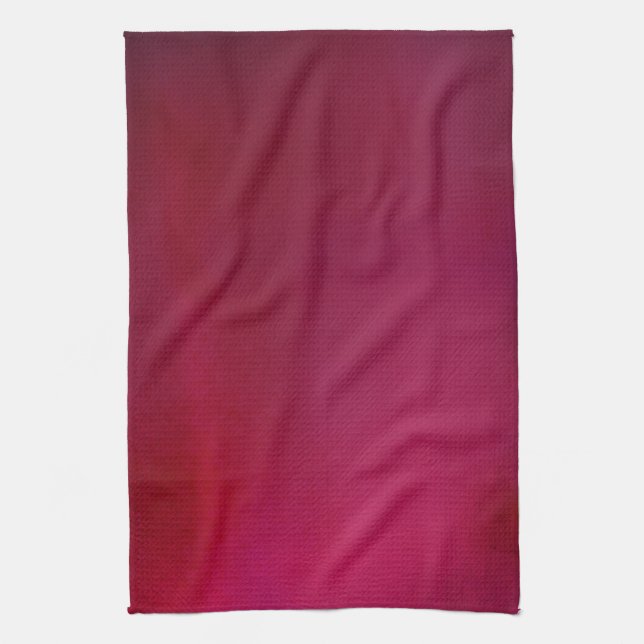 Pink Background Kitchen Towel (Vertical)