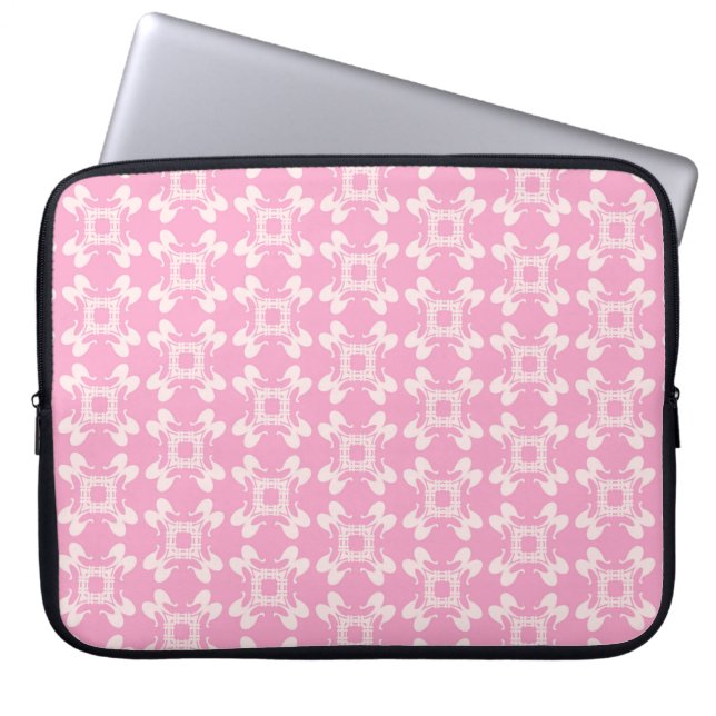 Pink background,  modern seamless pattern. Vintage Laptop Sleeve (Front)