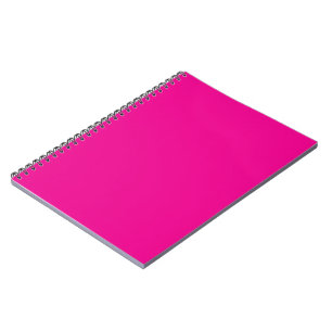 Pink Background with Black Border Design Ideas  Notebook
