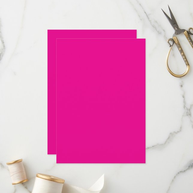 Pink Background with Black Border Design Ideas  Program (Front/Back In Situ)