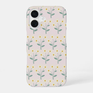 Pink Background with Flower Bouquet Phone Case