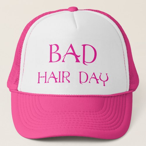 Pink Bad Hair Day Hat