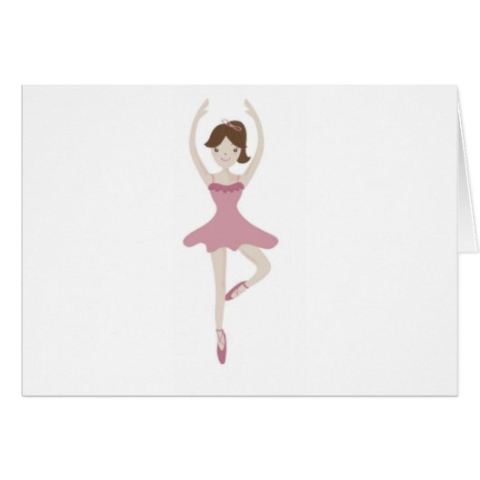 Pink Ballerina Girl (Front Horizontal)