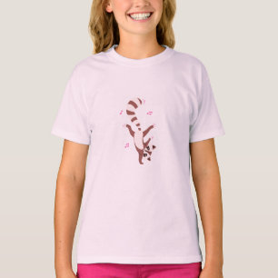 Pink Ballerina Kitty Cute Toddler & Kids T-Shirt