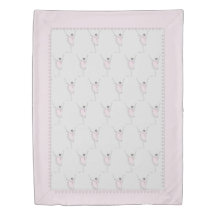 Pink Ballerina Made with Love Custom Gift Tag