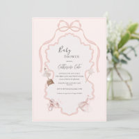 Pink Ballerina Whimsical Baby Shower