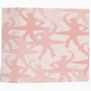 PINK BALLERINAS BACK TO SCHOOL BINDER NOTEBOOKS
