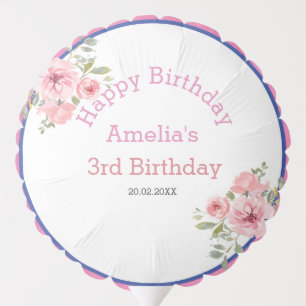 Pink Ballet Birthday Party Decor medium balloon