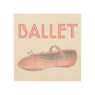 Pink Ballet Shoe Ballerina Dance Studio Decor Gift