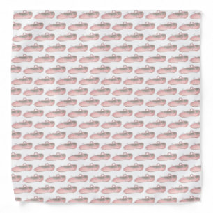 Pink Ballet Shoe Slipper Dance Teacher Ballerina Bandana