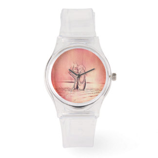 Pink Ballet Shoes on Pointe Watch