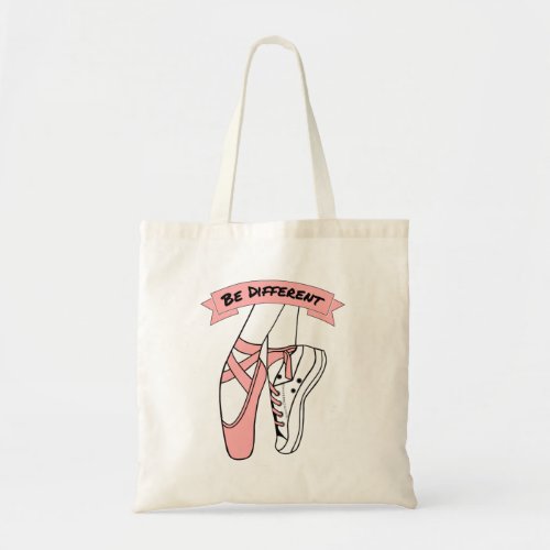 Pink Ballet Shoes Tote Bag