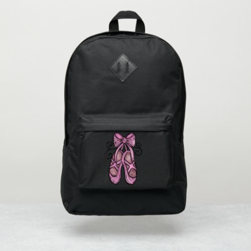 Pink Ballet Slippers Backpack