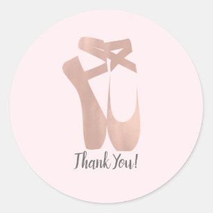 PERSONALISED PARTY BAG CONE FAVOUR ADDRESS LABEL STICKERS BALLET BALLERINA #4