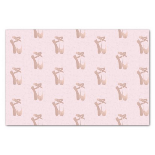 Pink Ballet Slippers Ballerina Rose Party Tissue Paper