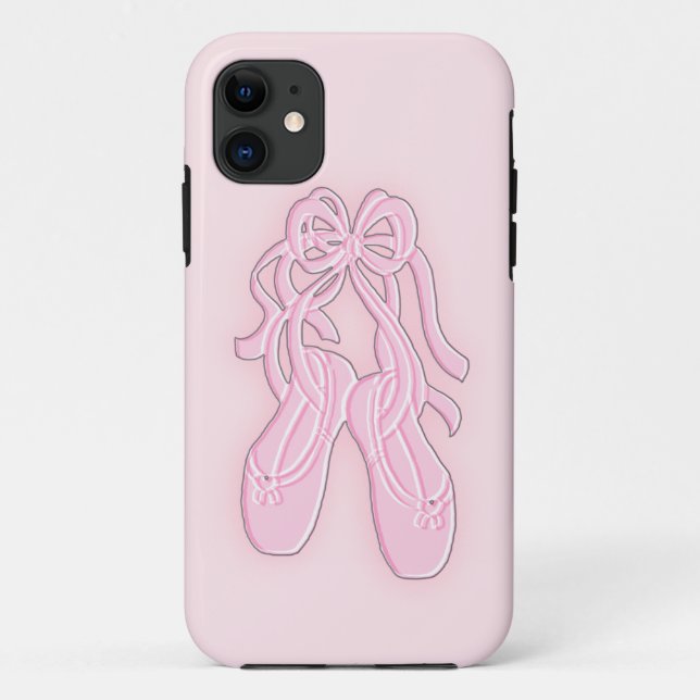Pink Ballet Slippers Case-Mate iPhone Case (Back)