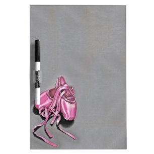 Pink Ballet Slippers Dry-Erase Board