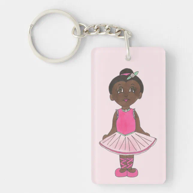 Ballet Key Rings Pink Ballet Tutu Dance Recital Costume Ballerina Keychain | Zazzle