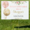 Pink balloons Baby Shower girl