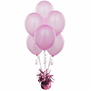 Pink Balloons Ornament