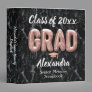 Pink Balloons Senior Class Graduation Memory Book 3 Ring Binder