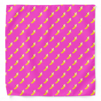 Pink Banana Bandana